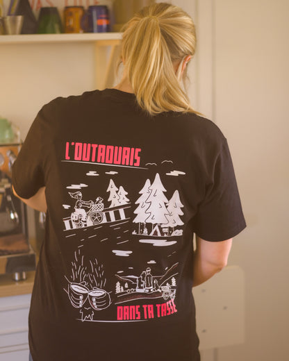 T-Shirt - L'Outaouais dans ta tasse